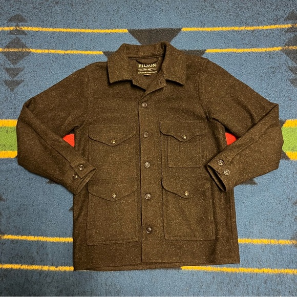Filson Other - Filson Mackinaw Wool Cruiser Jacket in Charcoal (S) (Made in USA)